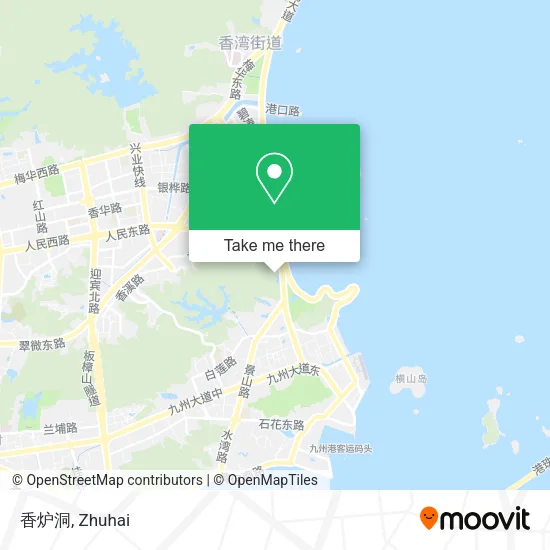香炉洞 map