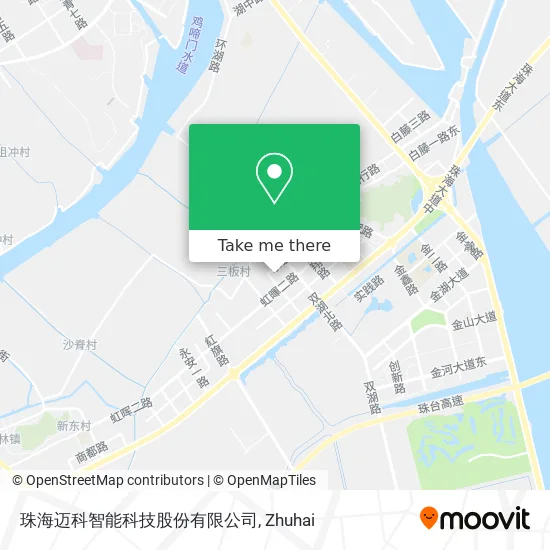 珠海迈科智能科技股份有限公司 map