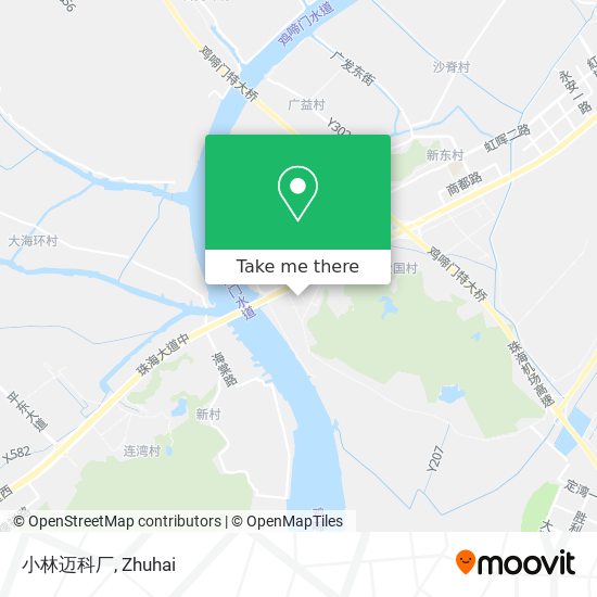小林迈科厂 map