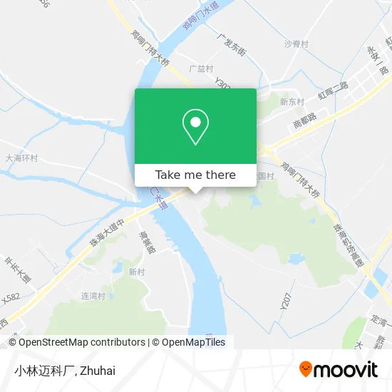小林迈科厂 map