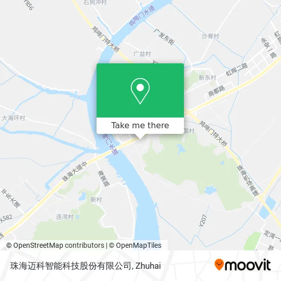 珠海迈科智能科技股份有限公司 map