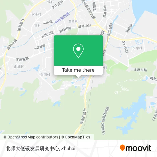 北师大低碳发展研究中心 map
