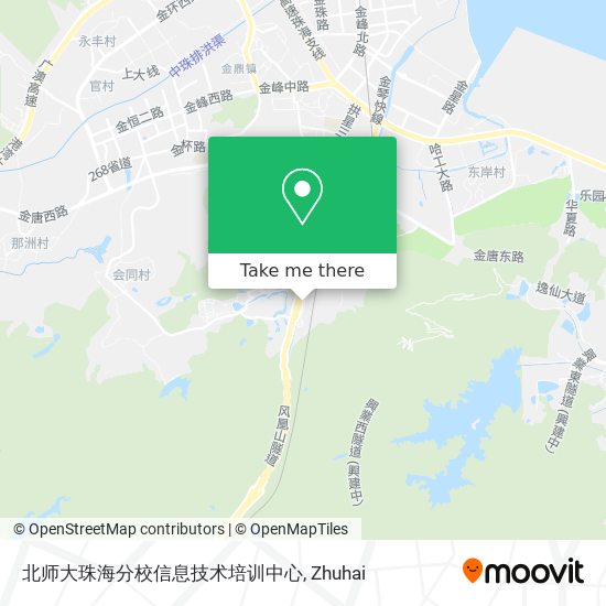 北师大珠海分校信息技术培训中心 map