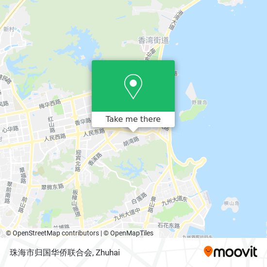 珠海市归国华侨联合会 map