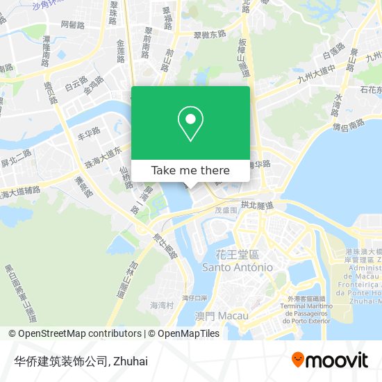 华侨建筑装饰公司 map