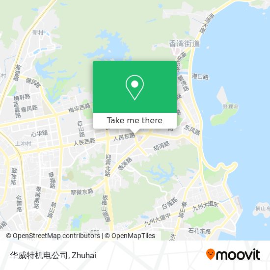 华威特机电公司 map
