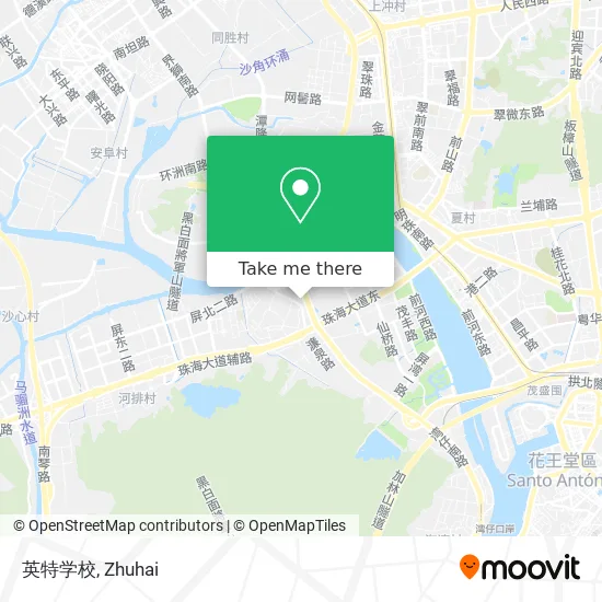 英特学校 map