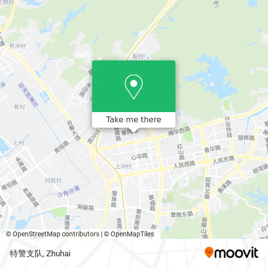 特警支队 map