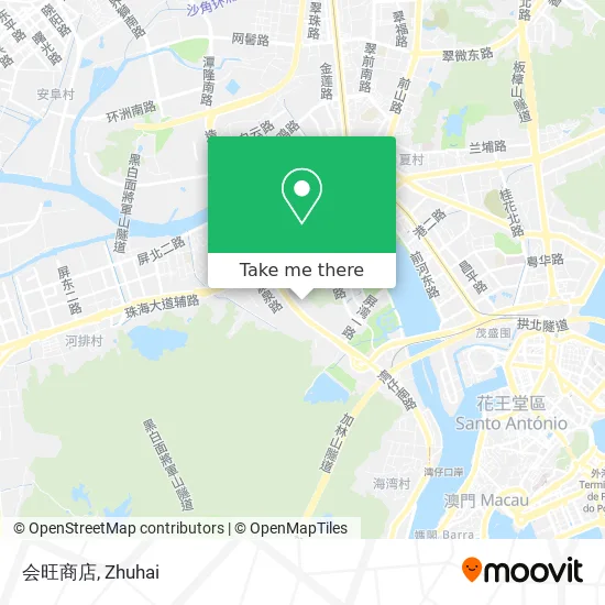会旺商店 map