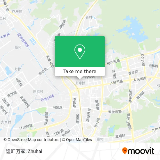 隆旺万家 map