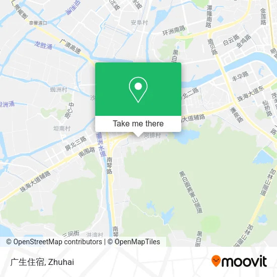广生住宿 map