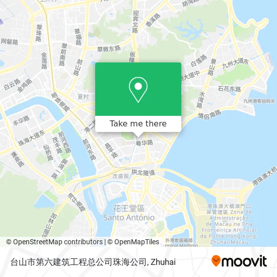 台山市第六建筑工程总公司珠海公司 map
