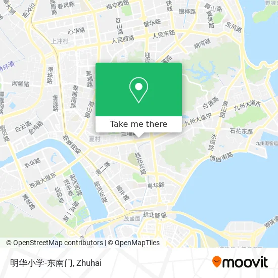 明华小学-东南门 map