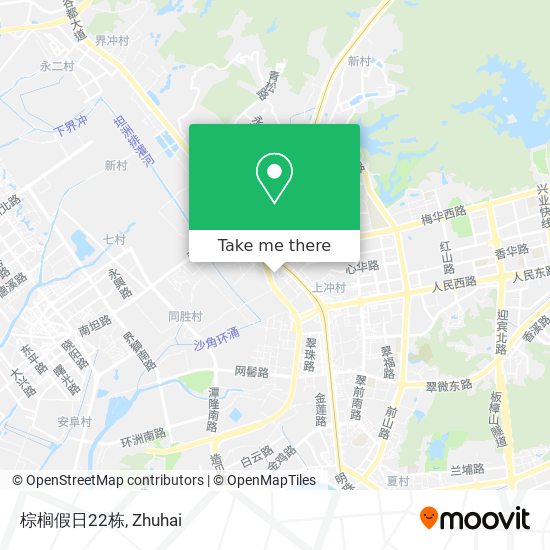 棕榈假日22栋 map