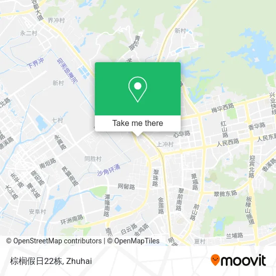 棕榈假日22栋 map