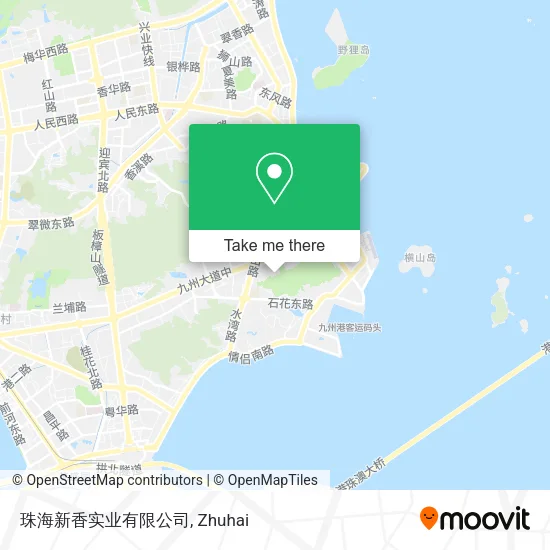 珠海新香实业有限公司 map