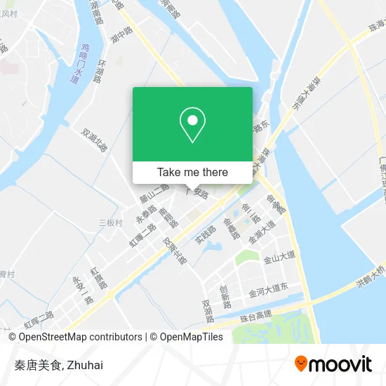 秦唐美食 map