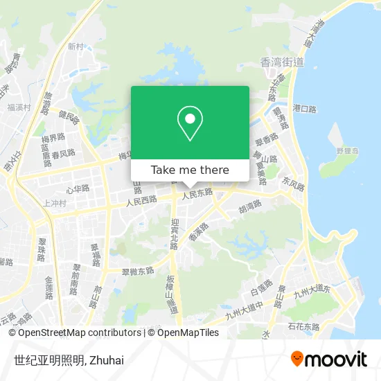 世纪亚明照明 map