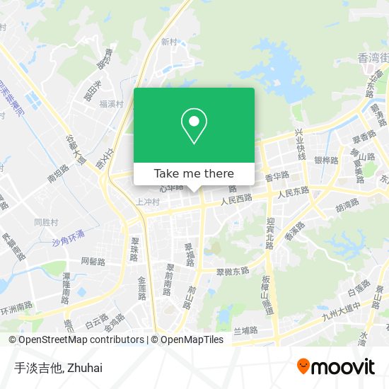 手淡吉他 map