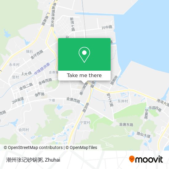 潮州张记砂锅粥 map