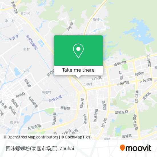 回味螺蛳粉(泰嘉市场店) map