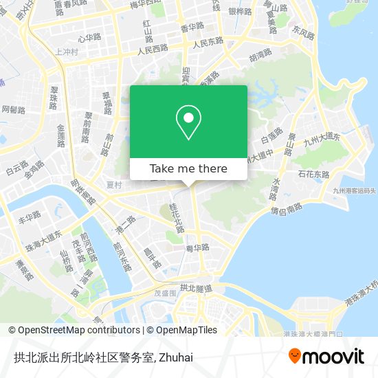拱北派出所北岭社区警务室 map