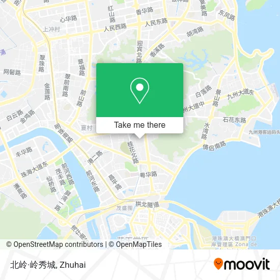 北岭·岭秀城 map