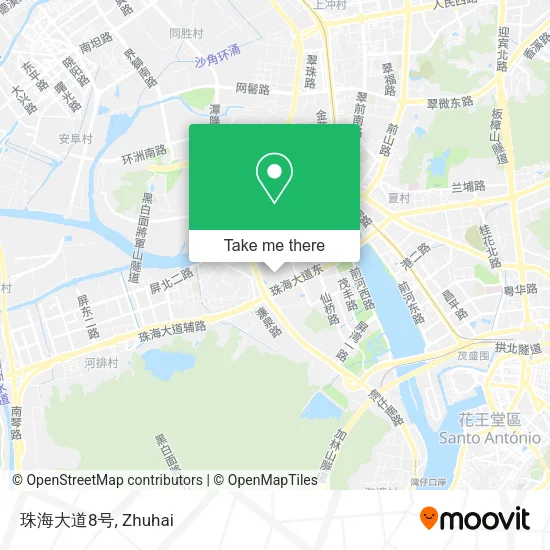 珠海大道8号 map