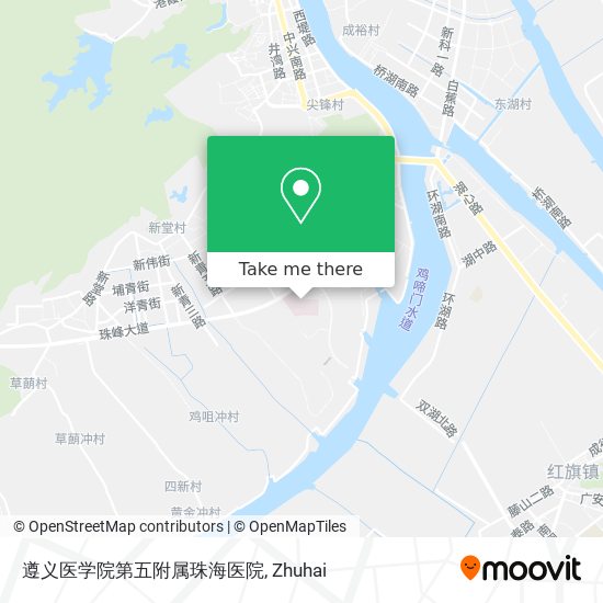 遵义医学院第五附属珠海医院 map