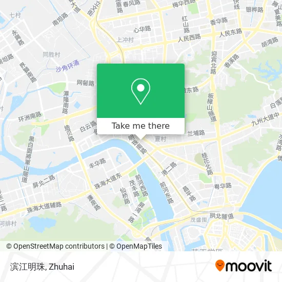 滨江明珠 map