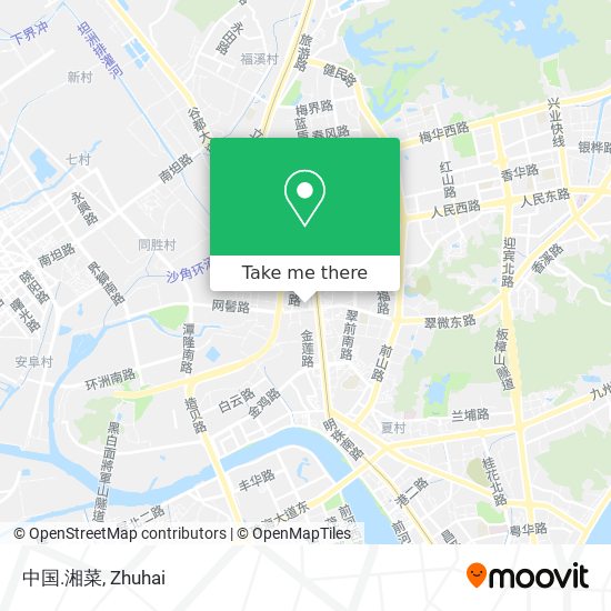 中国.湘菜 map