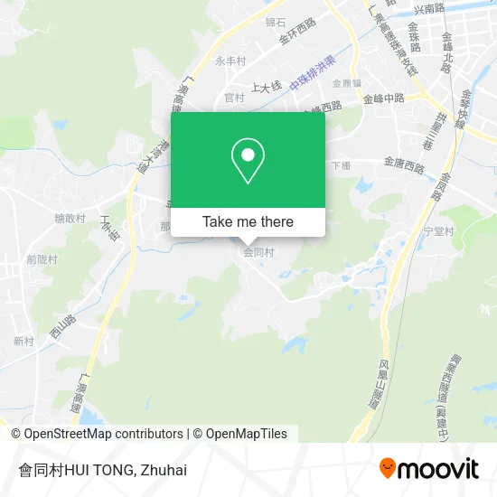 會同村HUI TONG map