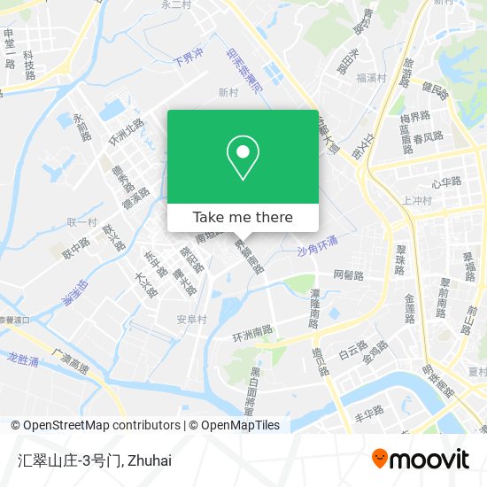 汇翠山庄-3号门 map