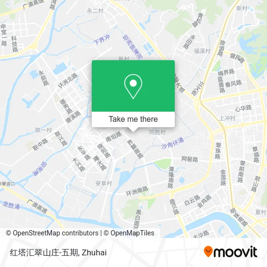 红塔汇翠山庄-五期 map