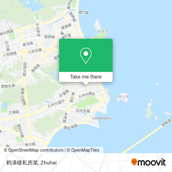 鹤满楼私房菜 map