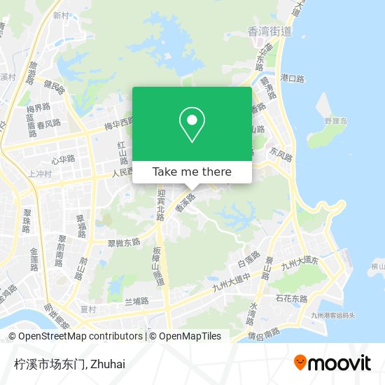 柠溪市场东门 map