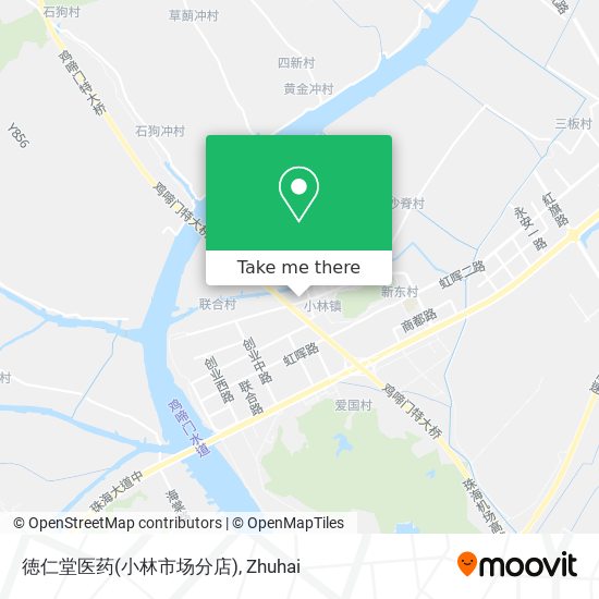 徳仁堂医药(小林市场分店) map