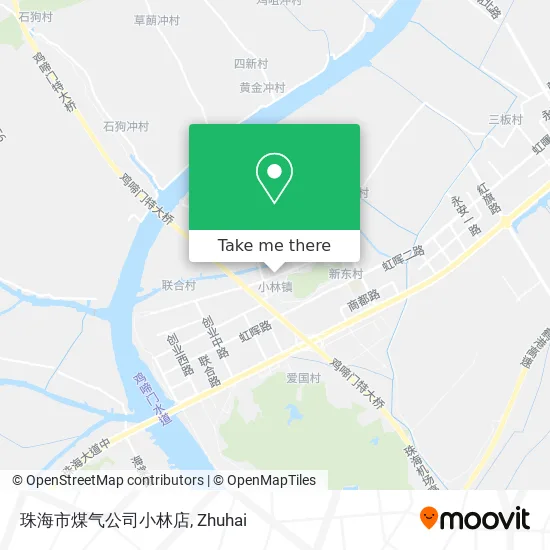 珠海市煤气公司小林店 map