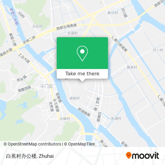 白蕉村办公楼 map