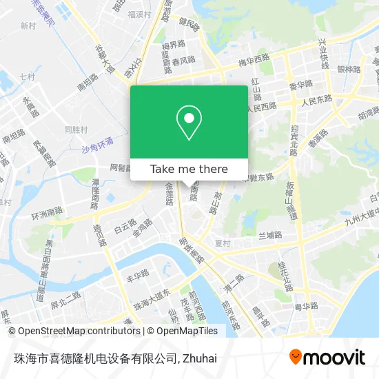 珠海市喜德隆机电设备有限公司 map