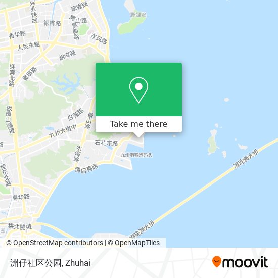 洲仔社区公园 map