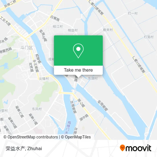 荣益水产 map