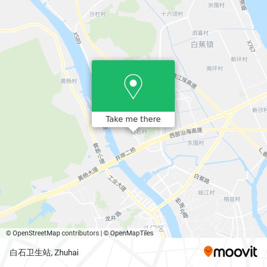 白石卫生站 map