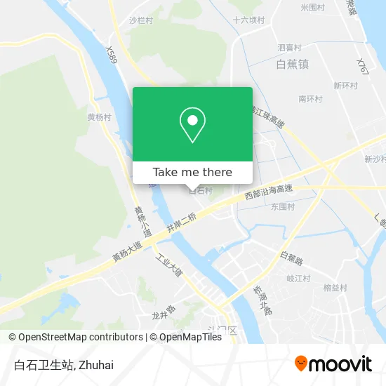 白石卫生站 map