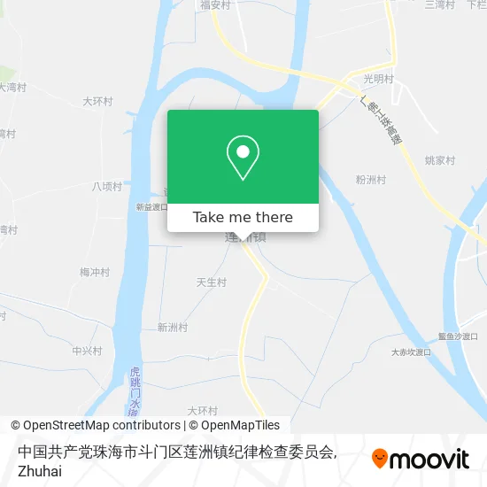 中国共产党珠海市斗门区莲洲镇纪律检查委员会 map