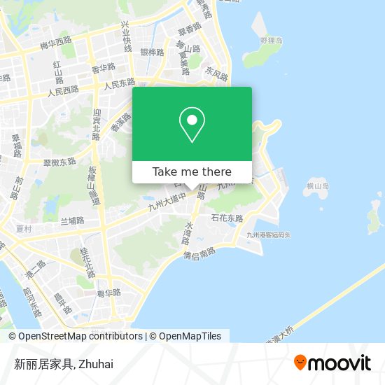 新丽居家具 map