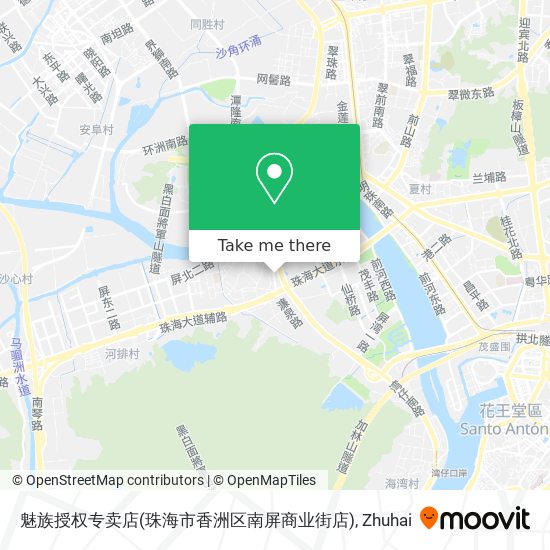 魅族授权专卖店(珠海市香洲区南屏商业街店) map