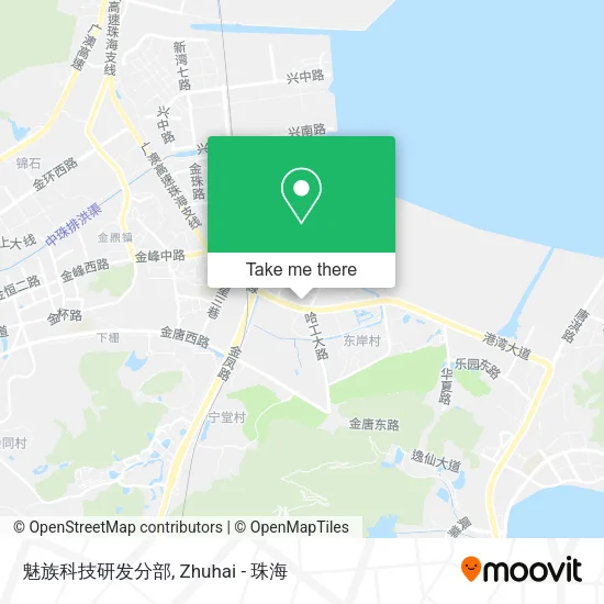 魅族科技研发分部 map