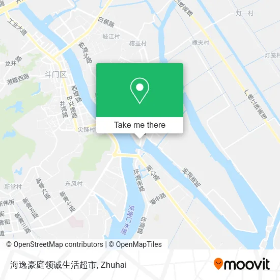 海逸豪庭领诚生活超市 map