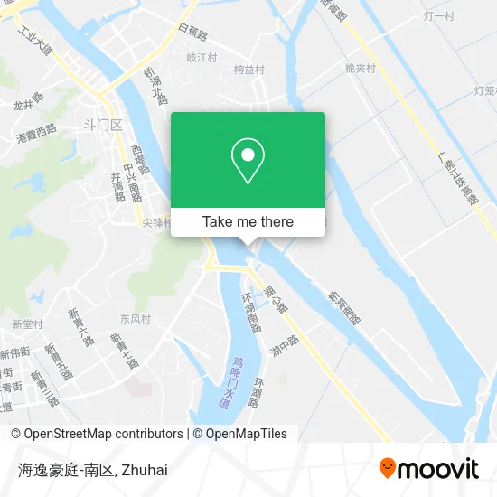 海逸豪庭-南区 map